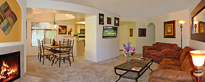 Accommodations at Meridian Condo Resorts in Scottsdale