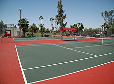 Tennis at Crown Plaza San Marcos Golf Resort in Chandler
